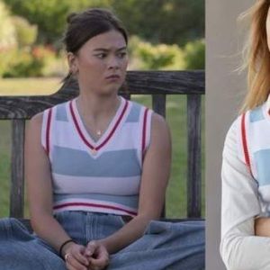 Urban Outfitters UO Large Womens Randi Shrunken Sweater Vest NWT